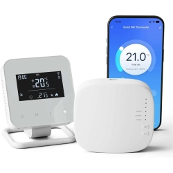 Vaconoff inteligentny termostat zdalnie sterowany Alexa z odbiornikiem