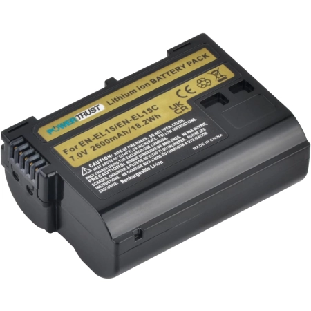 Baterie Nikon EN-EL15C z szybka ladowarka Dual-USB C 2600 mAh 2 sztuki