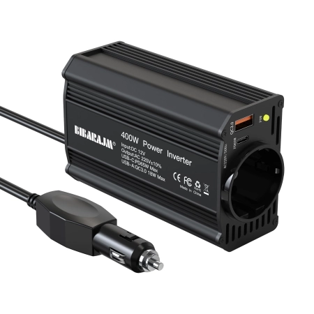Samochodowa przetwornica napięcia 400 W DC 12 V na AC 230 V
