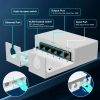 Przedłużacz PoE 1 do 4 IP66 250m 802.3af/at/bt 90W Input 60W Output