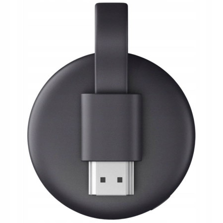 Google Chromecast przystawka Smart TV Full HD HDMI antracyt, szary