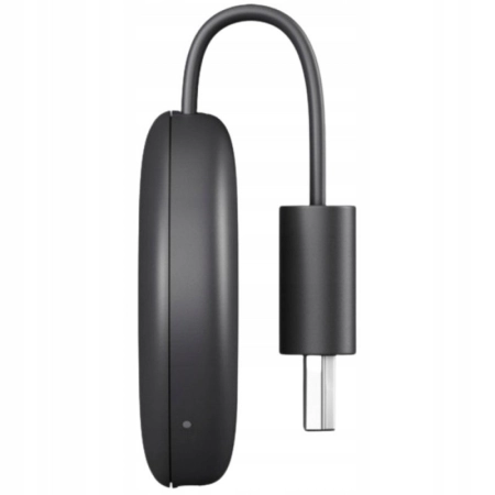 Google Chromecast przystawka Smart TV Full HD HDMI antracyt, szary