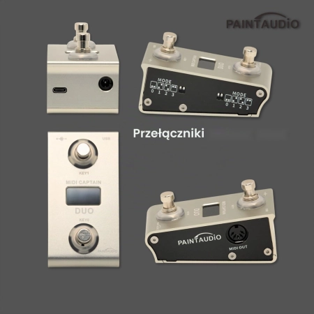 Kontroler MIDI Paint Audio MIDI Captain DUO USB-MIDI DSP Multi-Efektów