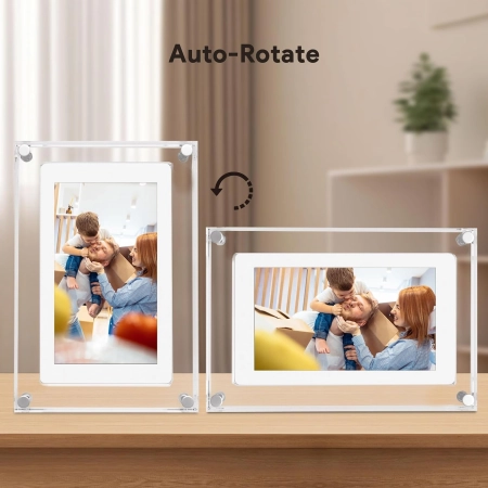 Cyfrowa ramka na zdjęcia PiPivision Akrylowa 32GB HD automatyczna rotacja