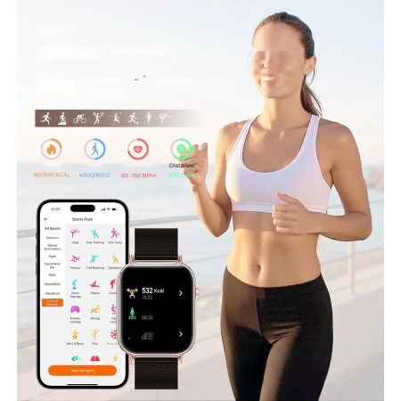 Iaret Smartwatch Inteligentny Zegarek 1.7
