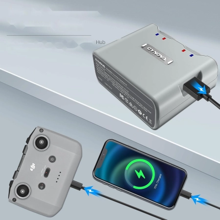Stacja ładująca CYNOVA DJI dwukierunkowa inteligentny powerbank 4K