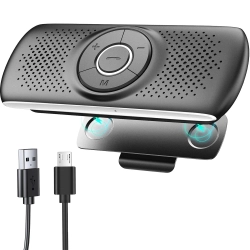 Zestaw Głośnomówiący Bluetooth Siri Asystenta Google Sterowanie Głosem
