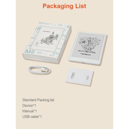 Meebook M8C czytnik e-booków 7,8