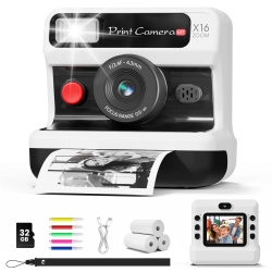 CalineGam Aparat dla dzieci 48MP + drukarka | 32GB + Papier