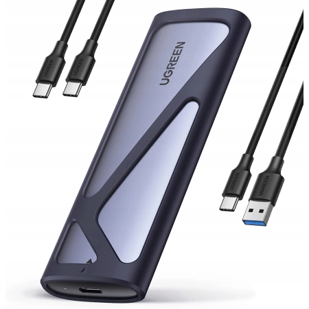 Czytnik Adapter Kieszeń Obudowa Dysku SSD M.2 NVMe USB C 3.1 UGREEN CM578