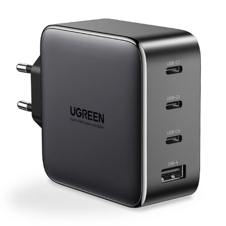Ugreen Nexode 40747 100W Ładowarka Usb C Zasilacz GaN Usb C 4-portowa