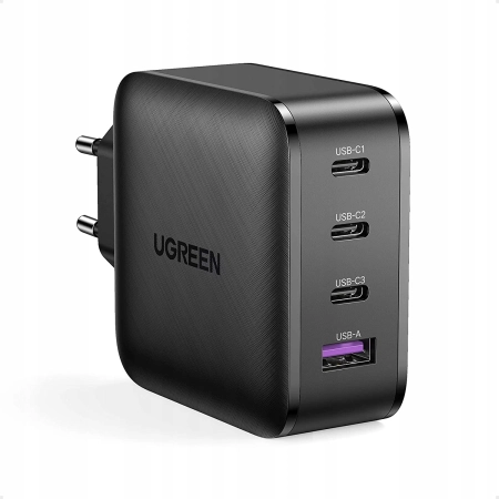 Ugreen Nexode 40747 100W Ładowarka Usb C Zasilacz GaN Usb C 4-portowa