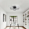 LAMPA SUFITOWA OKRĄGŁA LED 3 RING WISZĄCA ŻYRANDOL NOWOCZESNY CZARNY SALON
