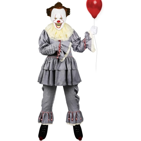 Kostium Yearsahrk Pennywise Horror Clown dla dorosłych rekwizyt