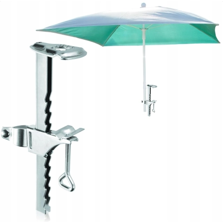 UCHWYT NA PARASOL BALKONOWY PODSTAWA STOJAK NA BALKON METALOWY SOLIDNY