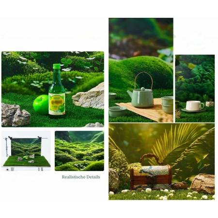 Tło Fotograficzne ZUOMIDIE A-6 6 sztuk 57x88 cm 2w1 w klimacie leśnym
