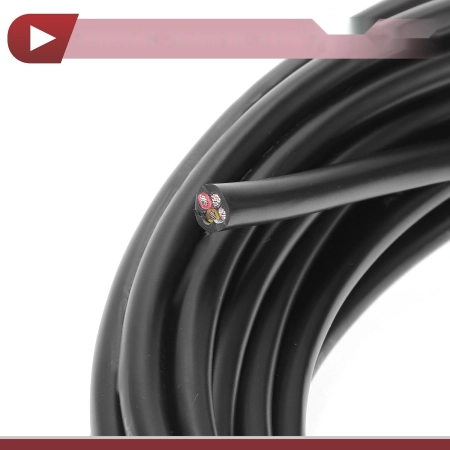 Przewód uziemiający HEROFFIX 4xTC 16AWG czarny miękki 10m izolowany