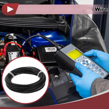 Przewód uziemiający HEROFFIX 4xTC 16AWG czarny miękki 10m izolowany