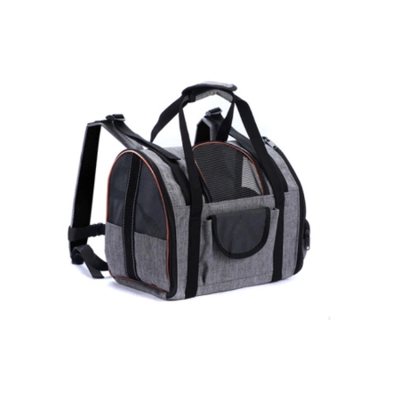 Windmilne Szary plecak-transporter dla kota 35x28x23cm