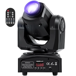 Ruchoma głowica LED U`King  ZQ02100 50 W z pilotem 8 wzorów DMX 11 kanałów
