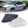 Nakładki Peugeot 208 Białe 2012-2019 Osłony na lusterka boczne 2szt