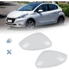 Nakładki Peugeot 208 Białe 2012-2019 Osłony na lusterka boczne 2szt