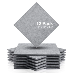 Zestaw 12-pak akustyczny panel absorpcyjny, 30 x 30 x 0,9 cm