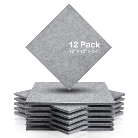 Zestaw 12-pak akustyczny panel absorpcyjny, 30 x 30 x 0,9 cm