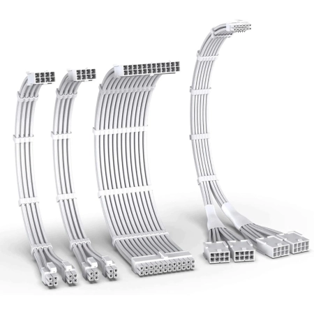 Zestaw kabli przedłużających EZDIY-FAB PCIe 5.0 12VHPWR 16AWG