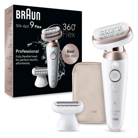 Depilator Golarka do Bikini Nóg Braun 9-030 3D Flex Silk-Epil 9