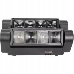 Reflektor LED SPIDER MINI sceniczny 8x3W RGBW kolorowy efekt oświetlenia
