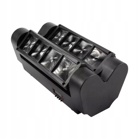 Reflektor LED SPIDER MINI sceniczny 8x3W RGBW kolorowy efekt oświetlenia