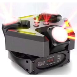 ZQ02368 REFLEKTOR SCENICZNY LED RGBW RUCHOMA GŁOWA 150 W