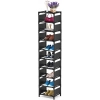 Szafka na buty esonstyle 33 x 168 x 28 cm czarny