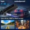 Kamera Cofania URVOLAX Słoneczna 1080P Wodoodporna IP69K Z Akumulatorem