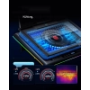 Podkładka chłodząca llano V12 RGB laptop 15-19″ z turbo wentylatorem USB