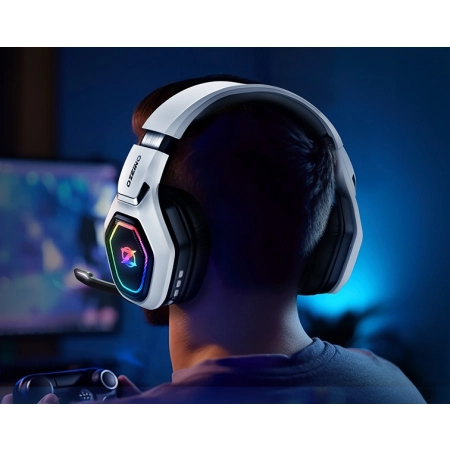 OZEINO OW810 Bezprzewodowy Zestaw Słuchawkowy Gamingowy USB C 20H OPIS