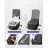 Plecak BOXSAM Ryanair próżniowy C-czarny 40x20x25 podróżny EasyJet 45x20x36