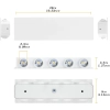 Lampa LED BELLALICHT Aluminium IP54 Wodoszczelna 10W Ciepła Biel