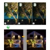 CLY Zestaw 3x Reflektor SOLARNY Ogrodowy LED Wbijany Lampa Solarna