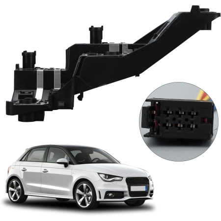 Uchwyt żarówki Audi A1 2010-2018 prawy zamiennik 8X0945258A z wtykiem