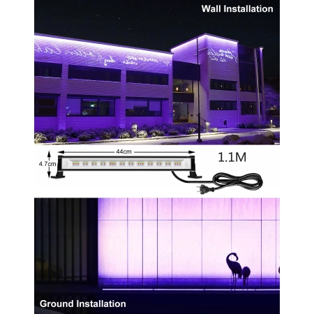CLY RFLB042 Reflektor LED RGB 42W 42cm