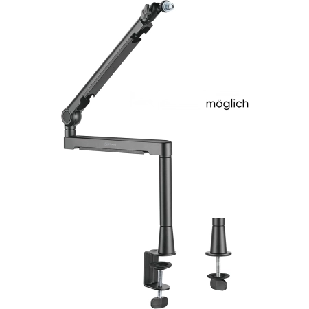 Ramię Low Profile Shiftware uchwyt stołowy regulowane obciążenie 2kg