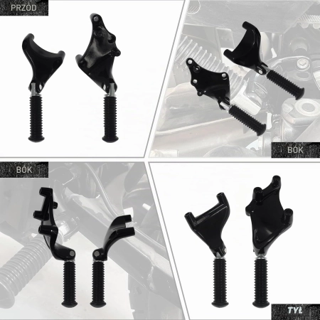 Tylne podnóżki HDBUBALUS Harley Sportster Iron XL 883 1200 2014-2021