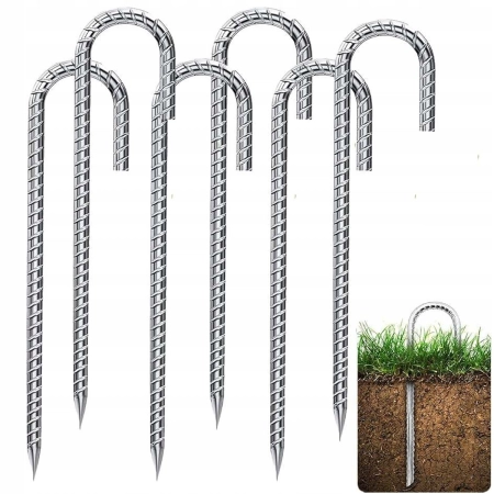 Kotwa Szpilka Śledź uniwersalna ocynkowana 30cm 6 szt