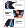 Spodenki Sportneer Padded Cycling Shorts Women czarne antypoślizgowe 4D XXL