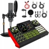 Mixer do podcastów TENLAMP G9, interfejs audio z efektami soundboard A596
