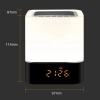 Lampka Nocna Głośnik Bluetooth, Budzik bluetooth