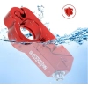 GARRIS Zamek kierownicy CNC aluminium 2 klucze uniwersalny motocykle