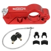 GARRIS Zamek kierownicy CNC aluminium 2 klucze uniwersalny motocykle